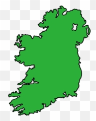 Ireland Map Eire - Transparent Png