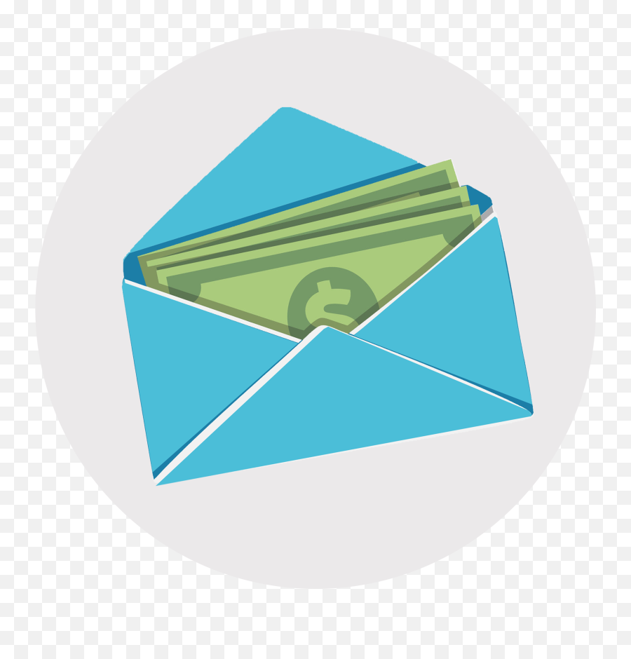Download Money Envelope Icon - Triangle Png Image With No Money In Envelope Icon,Envelope Icon Png