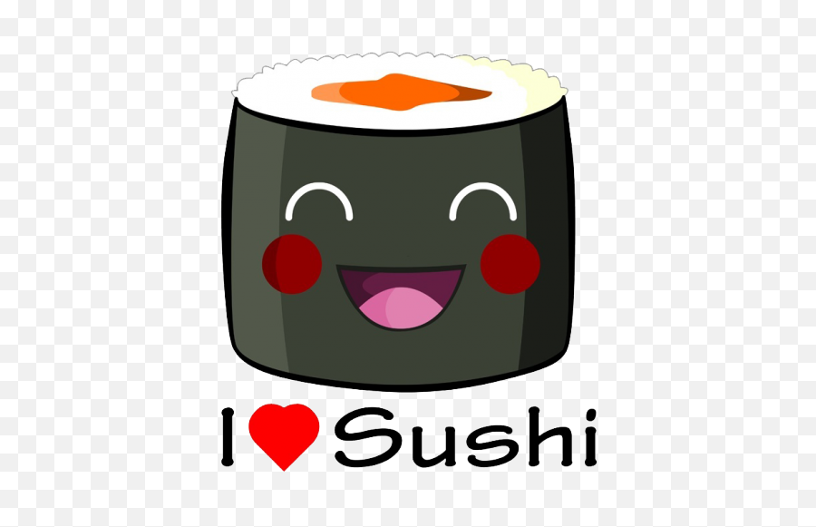 Sushi Tumblr Png Transparent - Happy,Kawaii Tumblr Png