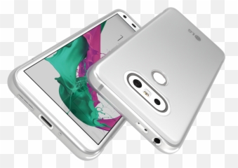 Lg G5 Case Cimo Grip Premium Slim Tpu Flexible Soft For 2016 - Frosted Clear Portable png