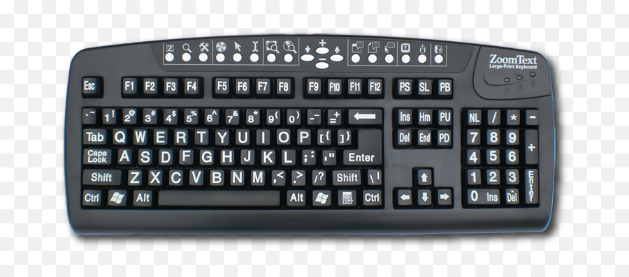 Zoomtext Keyboard - Slezsky Dum Hotel Png,Keyboard Button Icon