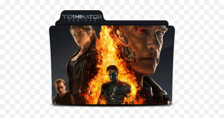 Terminator Genisys 3 Icon 512x512px - Terminator Genisys Folder Icon Png,Action Folder Icon