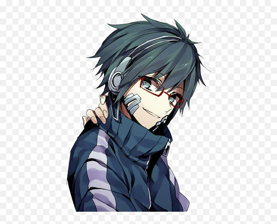 Anime Boy Png Clipart - Blue Hair Anime Boy,Cute Anime Png