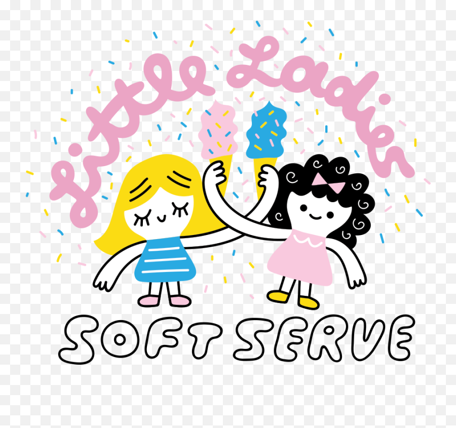 Soft Serve Ice Cream Menu U2014 Little Ladies Png Icon