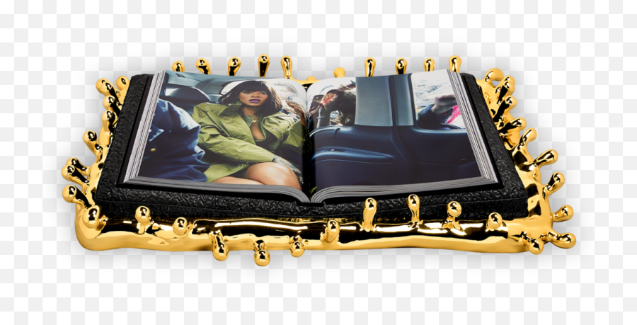 Rihanna Announces New Visual Autobiography U0027rihannau0027 - Fuzzable Luxury Supreme Rihanna Book Png,Rihanna Fashion Icon 2014