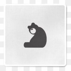 Bear Icon Pet Logo Design Art - Icon Logo png
