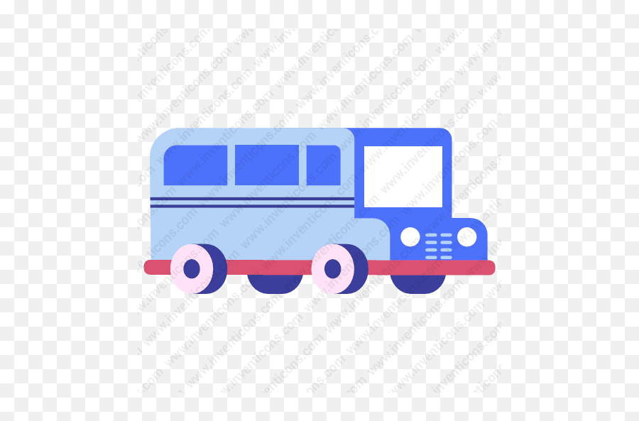 Download School Bus Vector Icon Inventicons - Commercial Vehicle Png,School Bus Icon