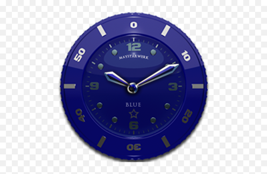 Clock Widget Blue Star Apk 261 - Download Apk Latest Version Solid Png,Blue Star Icon