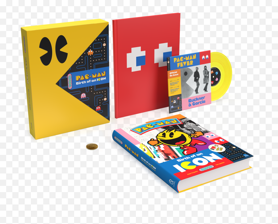 Book Pac - Man Birth Of An Icon Pacman Bandai Namco Pac Man Birth Of An Icon Png,Icon Pack Studio