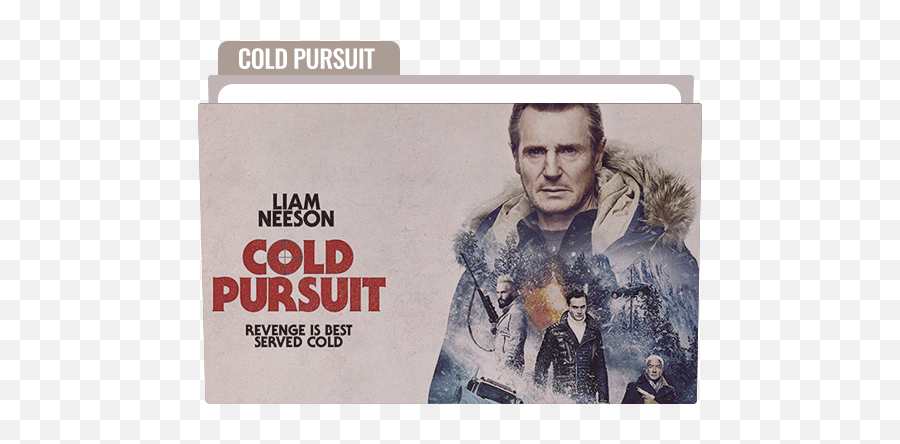 Cold Pursuit Folder Icon Free Download - Designbust Cold Pursuit 2019 Poster Png,Cold Icon Png
