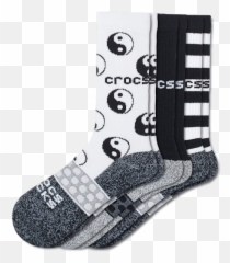 Crocs Socks Adult Crew Easy Icon 3 - Pack Top Png,Ez Icon