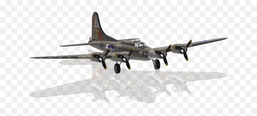 Boeing B - 17f Flying Fortress Military Aircraft Xplane B17 Flying Fortress Png,Fortress Icon