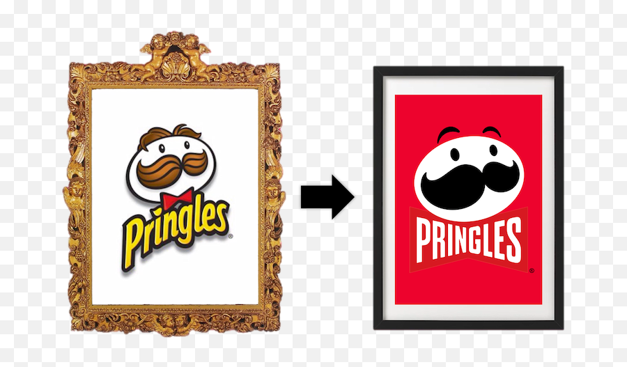 Pringles Logo Old And New - Brand Buffet Oversimplified Logos Png,Pringles Icon