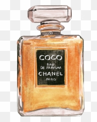 Download Ck One Glass Bottle Perfume Chanel Hq Png Image - Illustration Dior Perfume Bottle,Perfume Bottle Png