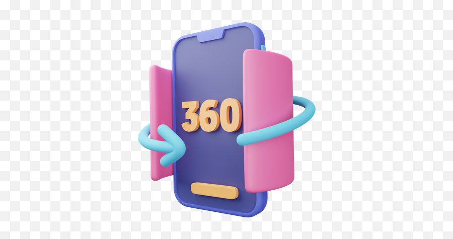 Premium Mobile Image With 360 Rotation 3d Illustration - Mobile Phone Png,Emoji Icon Phone Cases
