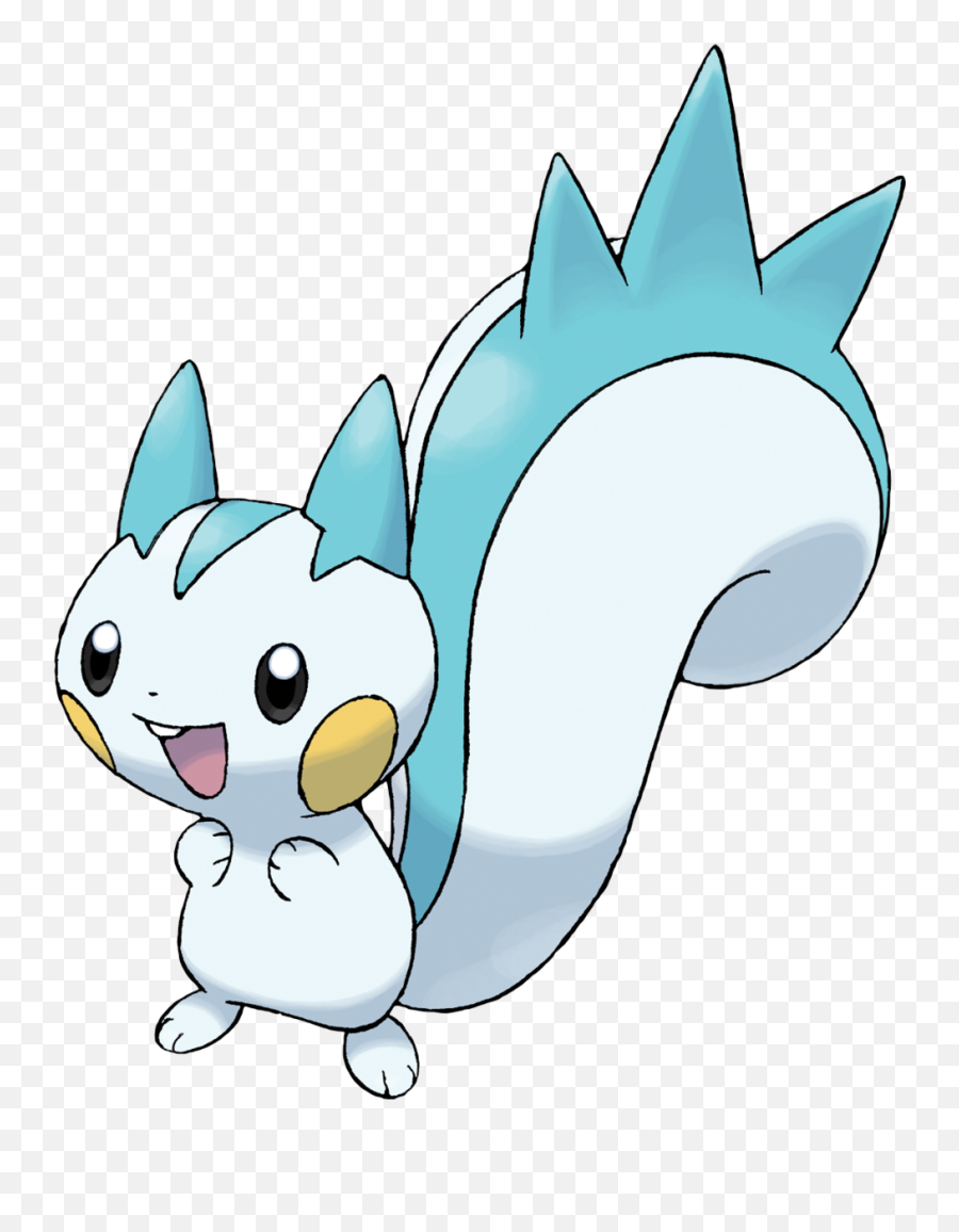 Pachirisu Pokémon - Bulbapedia The Communitydriven Blue Squirrel Pokemon Png,Roblox Youtube Icon White And Black Spiked Hair