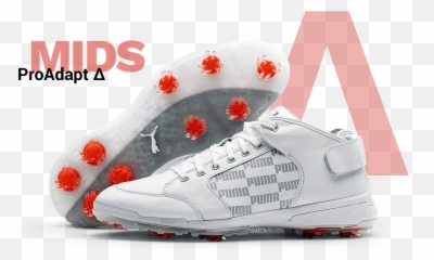Proadapt Delta Mid Golf Shoes Puma - Round Toe png
