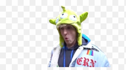 Logan Paul Alien Hat Png - Ksi Vs Logan Paul Memes,Logan Png