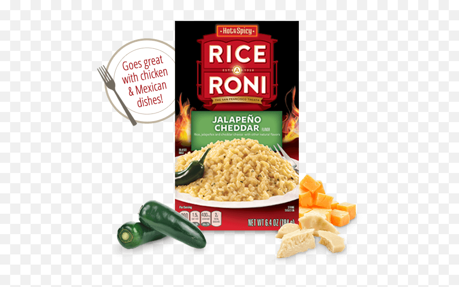 Jalapeño Cheddar Rice - Aroni Ricearonicom Rice A Roni Jalapeno Cheddar Png,Jalapeno Icon