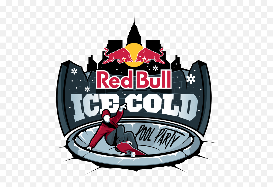 Red Bull Ice Cold Pool Party - Red Bull Png,Pool Party Png