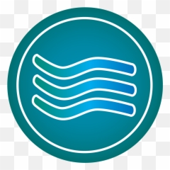 Download Three Wavy Lines - Circle PNG Image with No Earth