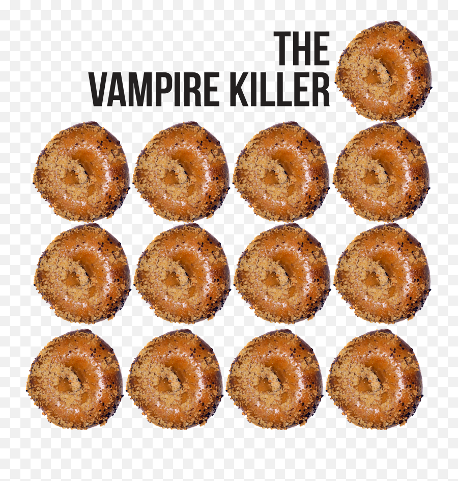 The Vampire Killer Rubinstein Bagels - Vector Graphics Png,Killer Png