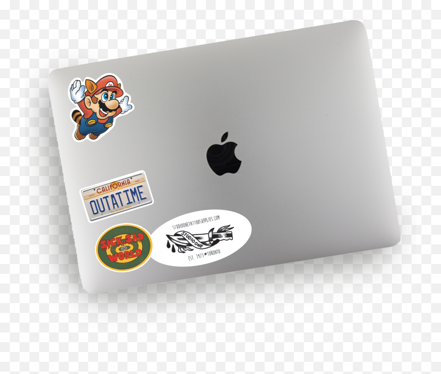 Guerilla Printing You Create We Print Png Apple Logo Sticker