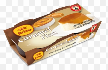 Caramel Flan - Reina Meals Flan De Dulce De Leche Reina Png,Flan Png
