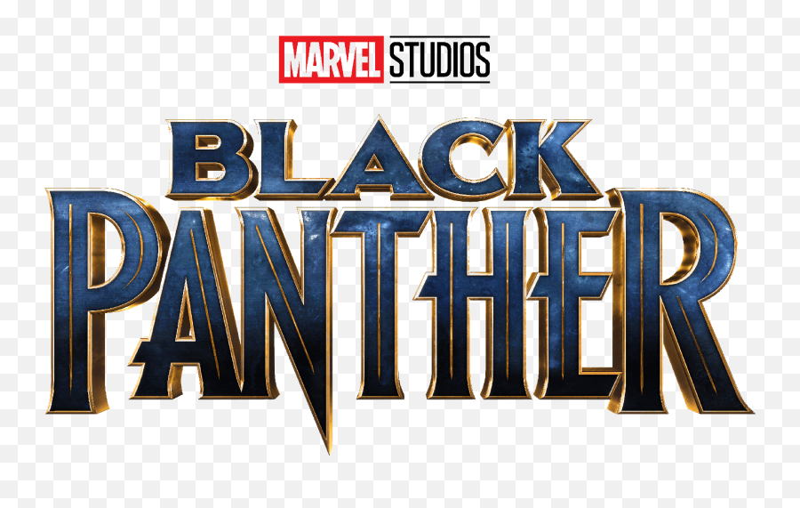 Black Panther Logo Download Vector - Black Panther Movie Title Png,Panther Logo Png