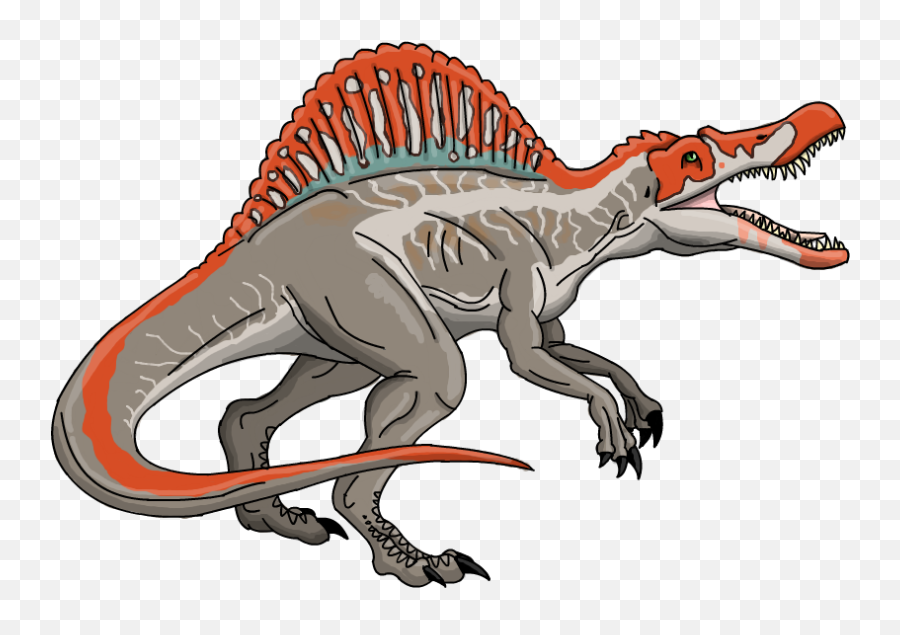 Spinosaurus Jurassic World Evolution Park - Jurassic Park Drawings Of A Spinosaurus Png,Jurassic World Evolution Logo