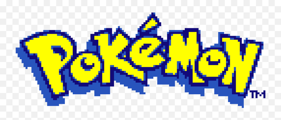 Pokemon Logo Png Transparent Image Minecraft Pixel Art Pokemon Logo Pokemon Logo Transparent Free Transparent Png Images Pngaaa Com
