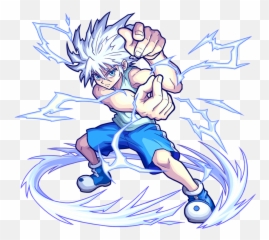 Cute Killua Hxh Killugon Freetoedit - Hunter X Hunter Killua X Reader PNG  Image With Transparent Background png - Free PNG Images