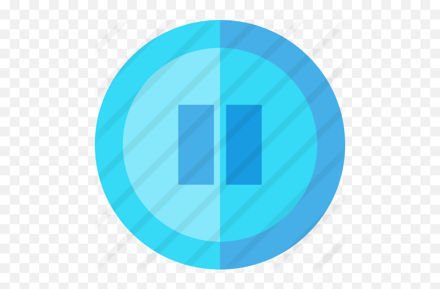 Pause - Circle Png,Pause Icon Png
