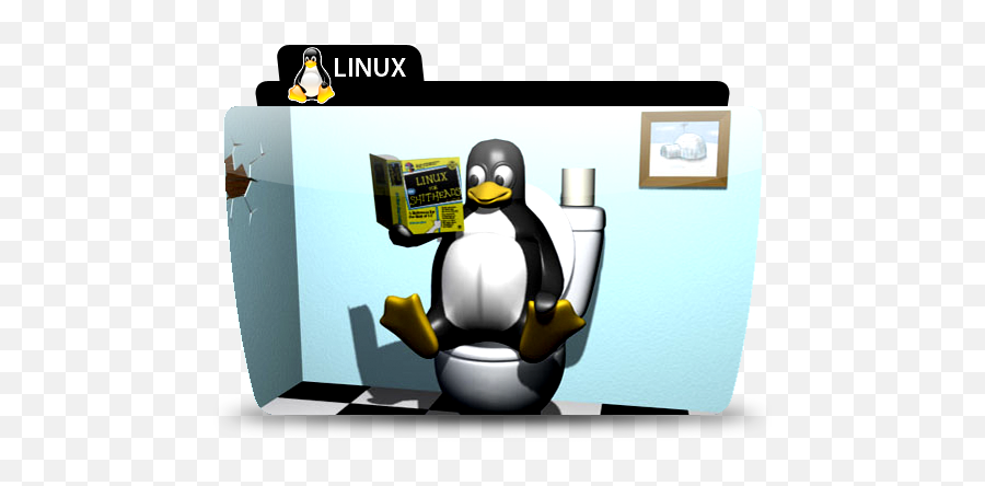 Toilet Linux Icon Png 14022 - Free Icons And Png Backgrounds Linux Folder Icon Png,Linux Png