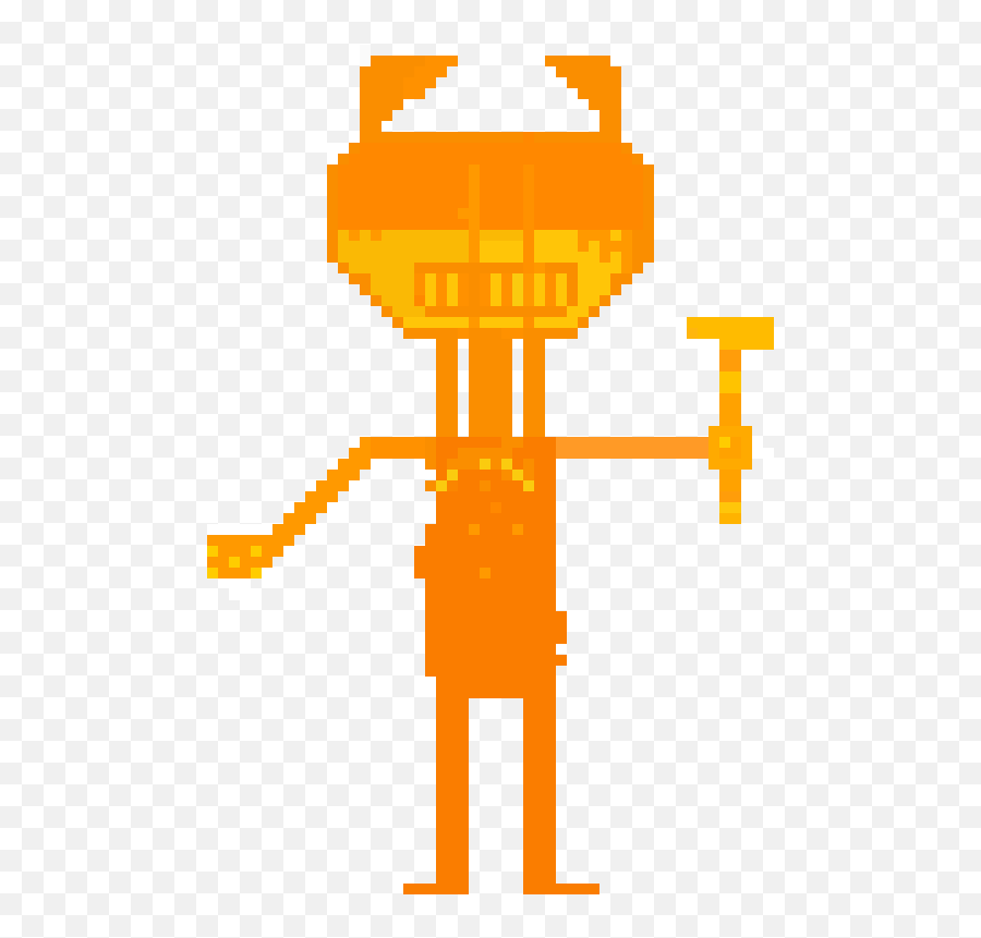 Lava Demon Ax Bendy - Pixel Art Clipart Full Size Clipart Clip Art Png,Lava Png