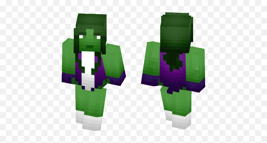 Download She - Hulk Marvel Minecraft Skin For Free Girl Minecraft Tumblr Skins Png,She Hulk Png