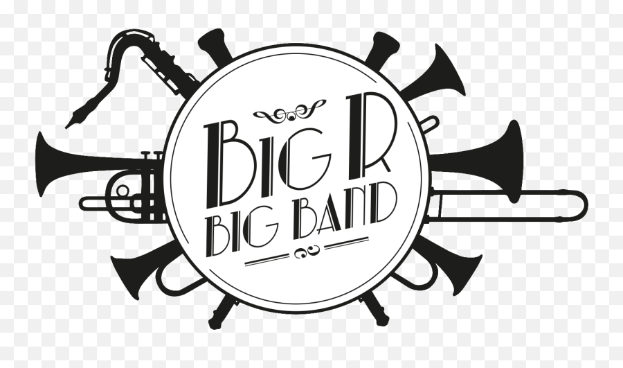 Download Big R Band Logo - Big Band Jazz Logo Full Big Band Jazz Logo Png,Jazz Png