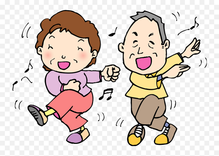 Old People Are Dancing Clipart Free Download Transparent - Dance Clipart Public Domain Png,Old People Png