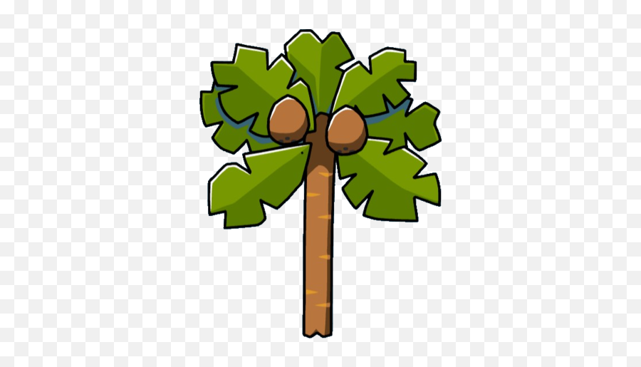 Coconut Tree Scribblenauts Wiki Fandom - Scribblenauts Palm Tree Png,Coconut Tree Png