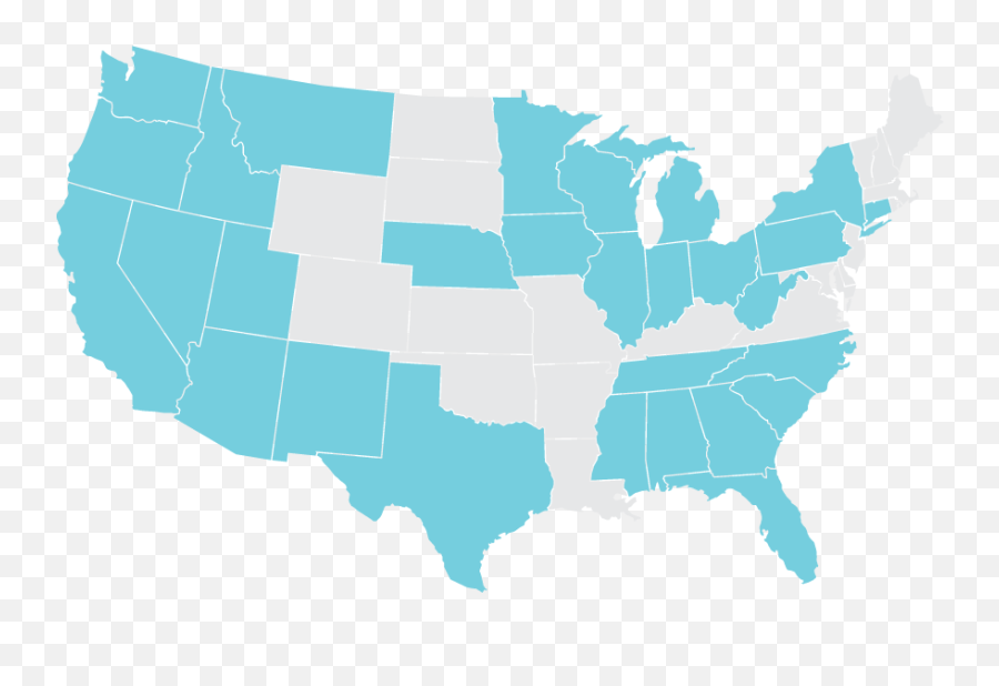 Vector - Usamap U2013 Genesis Smart Homes 2020 Democratic Primary Map Png,Usa Map Png