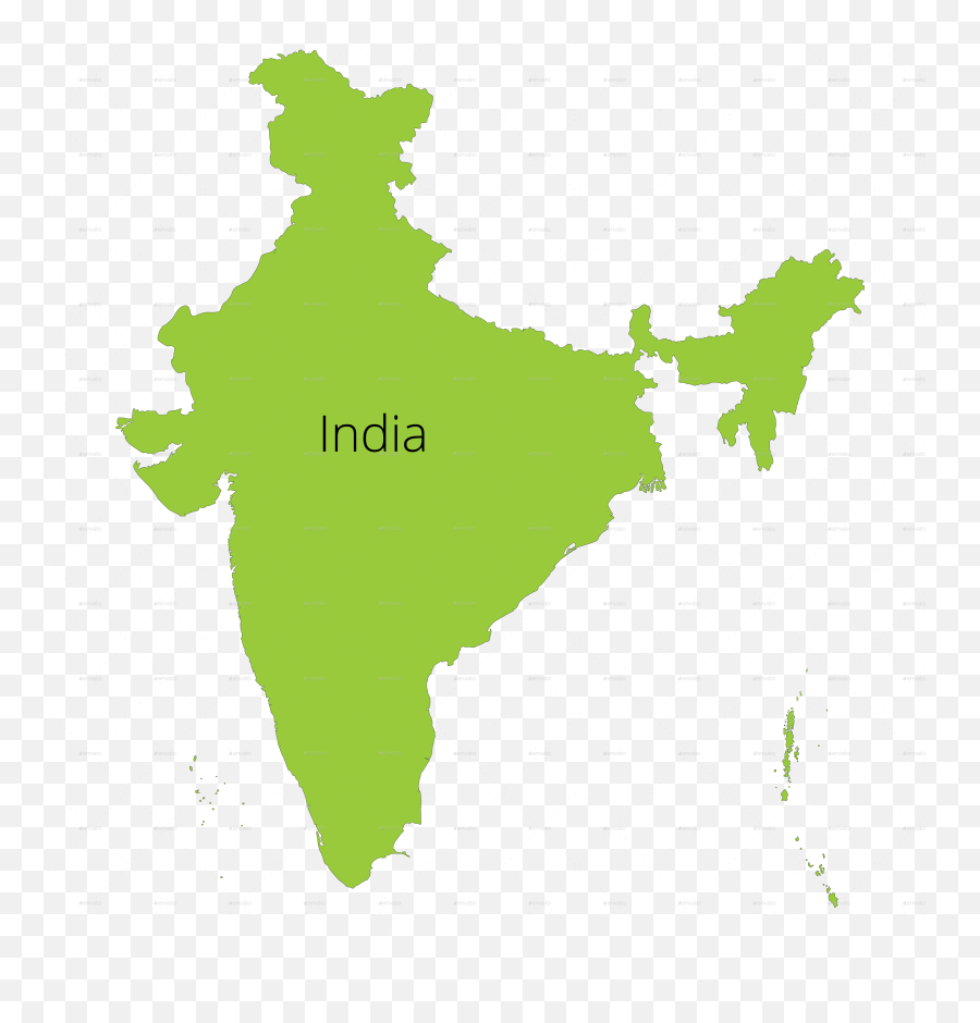India States Map And Outline - Indira Gandhi International Airport In India Map Png,Us Map Outline Png