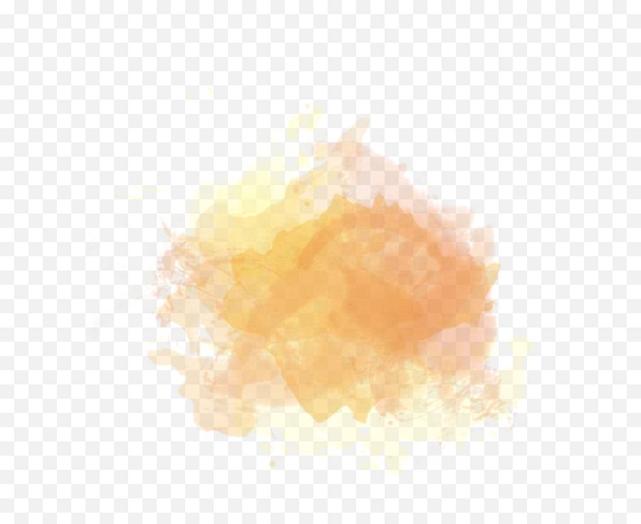 Yellow Orange Stain Colors Png Editpng - Watercolor Paint,Stain Png