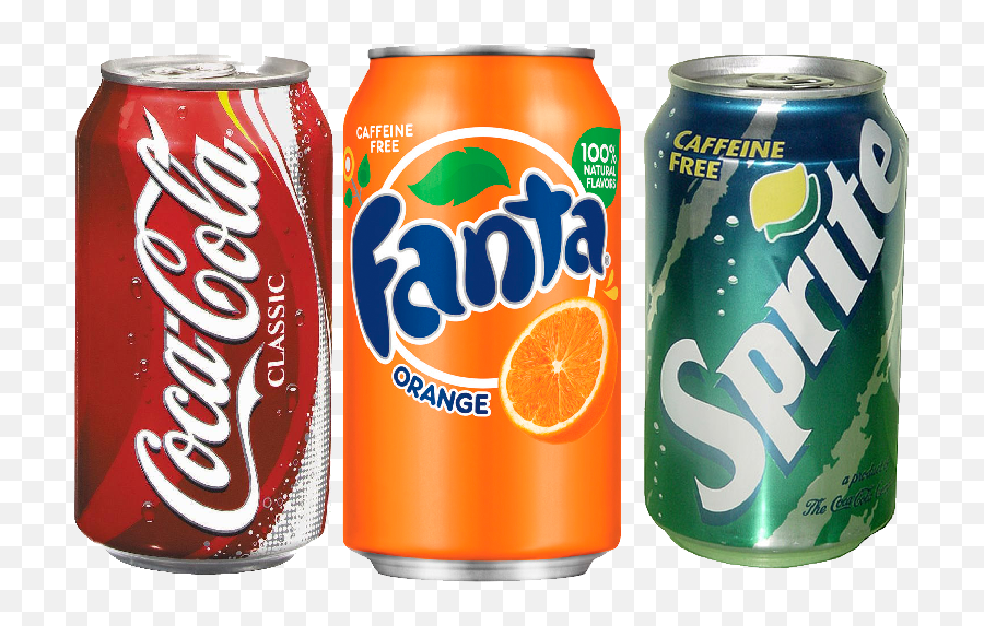 Coca Cola Fanta Sprite Png - Coca Cola Fanta Sprite Png,Fanta Png