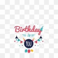 Happy Birthday Calligraphy Png File - Graphic Design