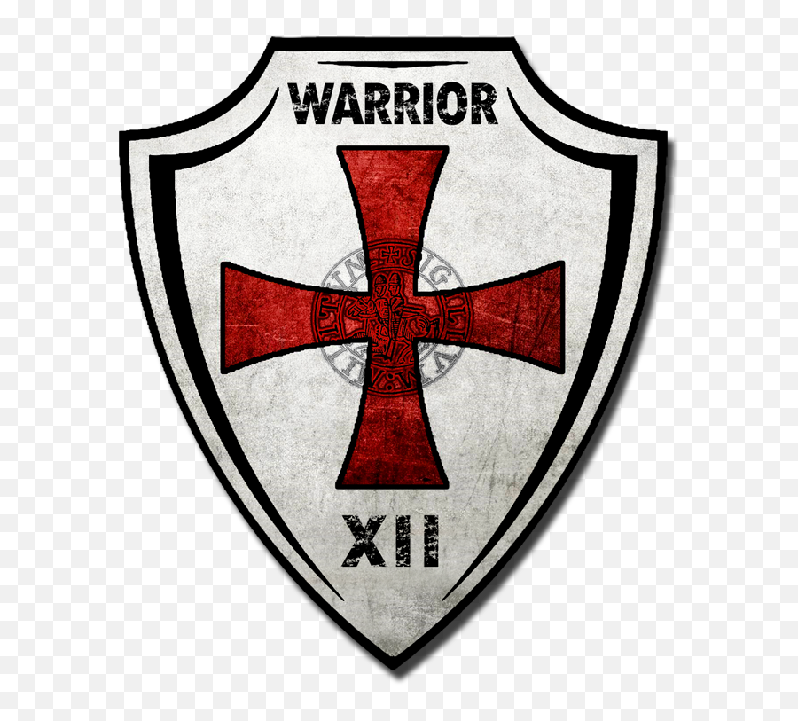 Knights Templar Insignia - Portable Network Graphics Png,Shield Outline Png