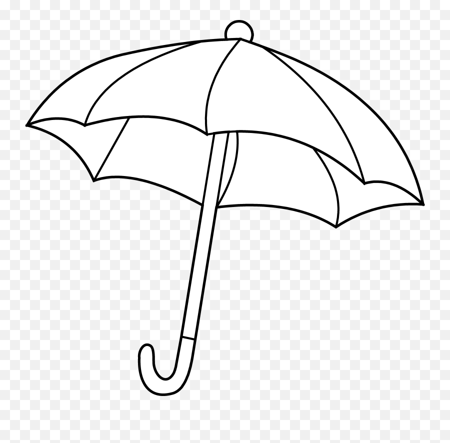 Umbrella Clip Art To Download - Umbrella Clipart Black And White Png,Umbrella Clipart Png