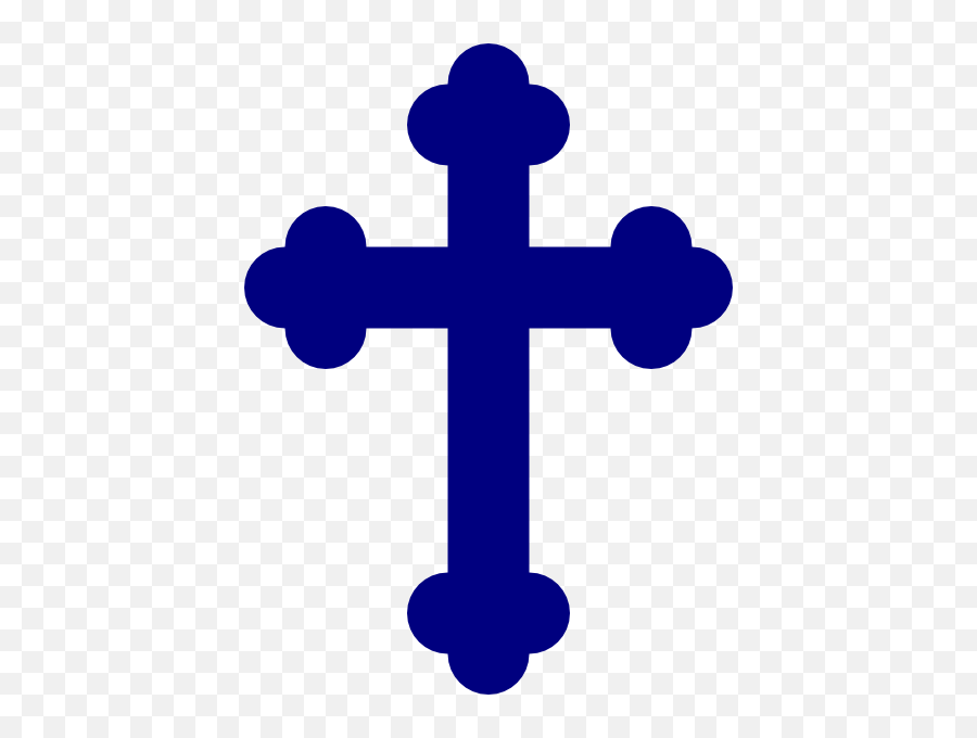 Blue Cross Clip Art - First Communion Cross Clipart Png,Cross Clip Art Png