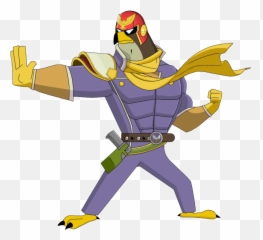 Captain Falcon Png Free Download - Uses Punch