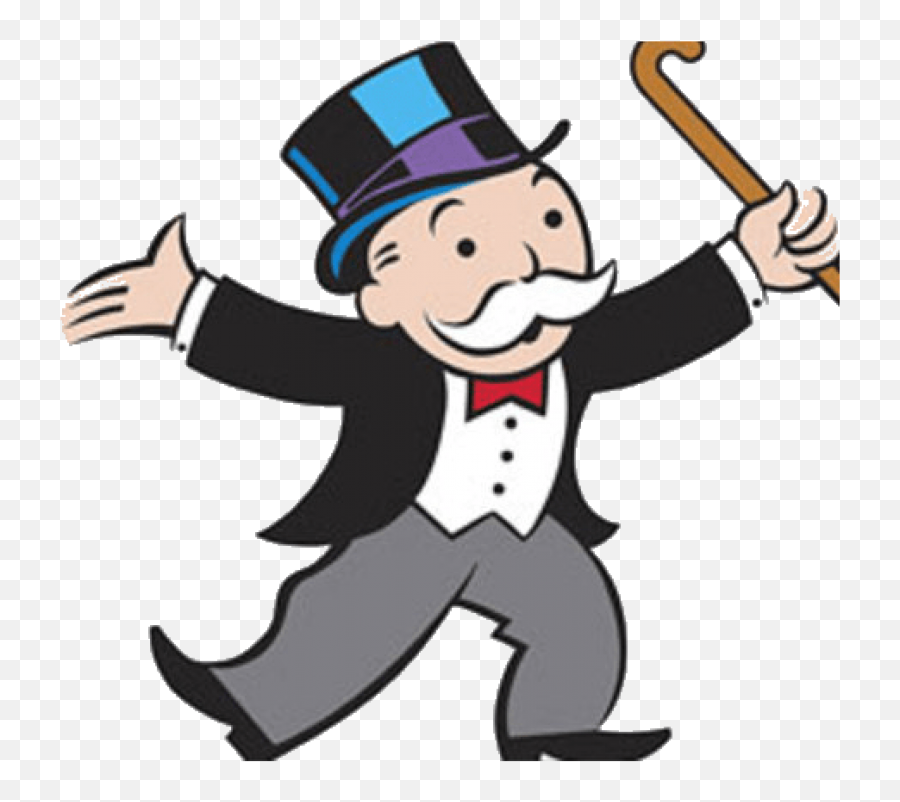 Download Monopoly Uncle Rich Party Male - Monopoly Man Png,Monopoly Png