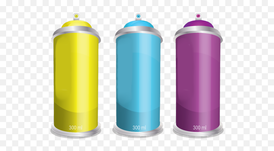 Spray Paint Cans Transparent - Spray Paint Cans Transparent Png,Spray Paint Can Png